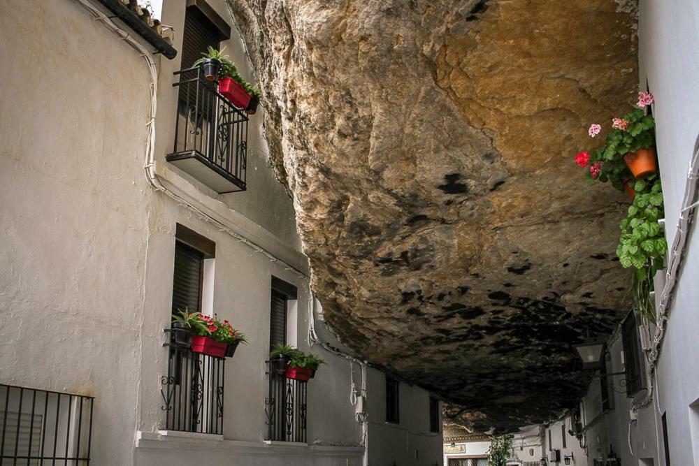 Apartament La Casa Del Rio Setenil De Las Bodegas Zewnętrze zdjęcie